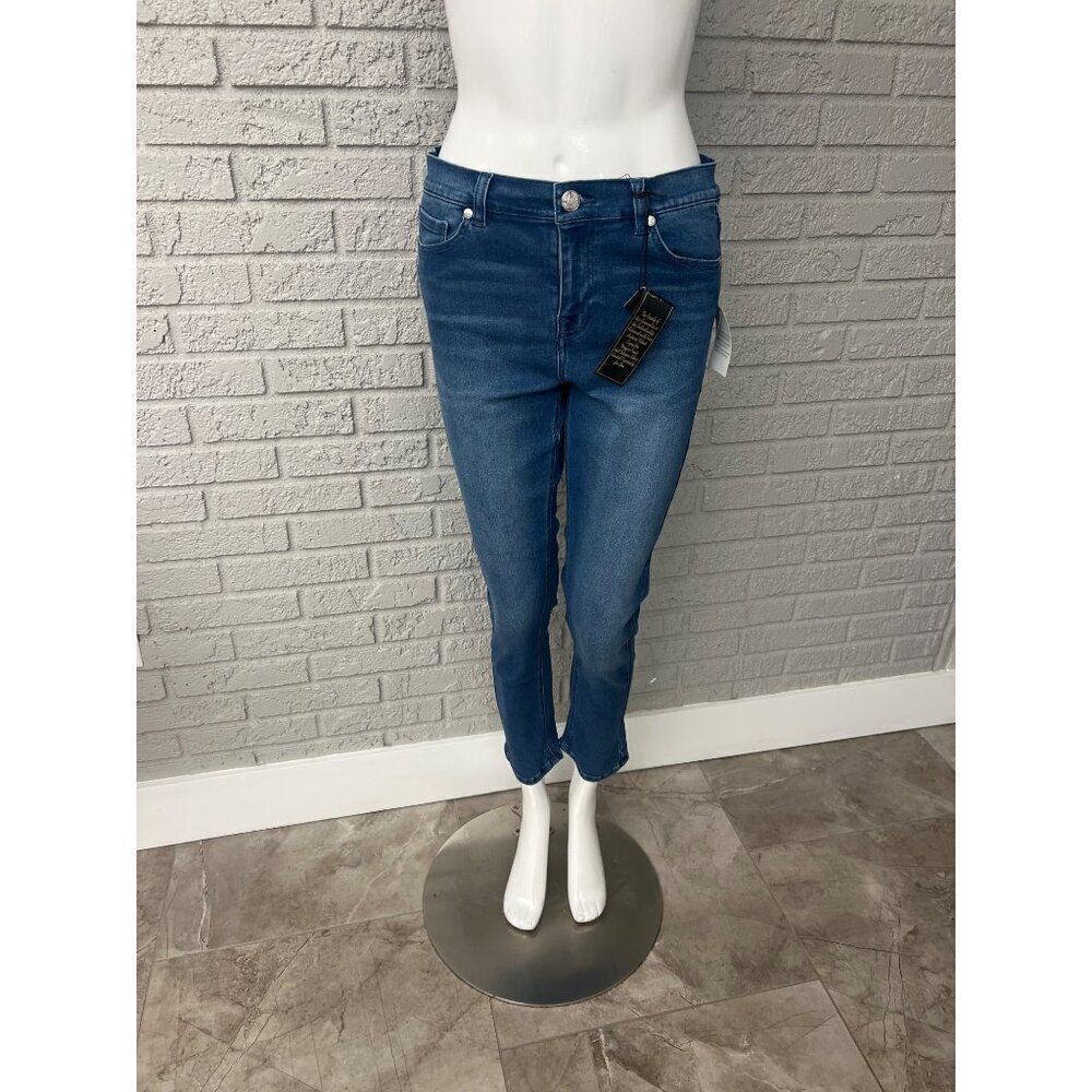 DG2 Diana Gilian Blue Stretch Jeans Size 8P